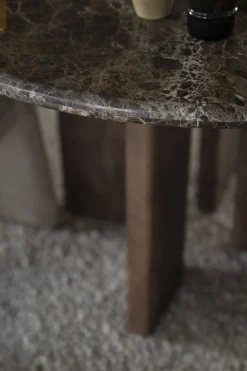 Houten Eettafels-Eleonora Lando Eettafel Bruin