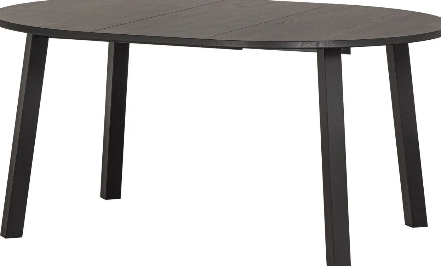 Houten Eettafels|Ronde Eettafels-WOOOD Lange Jan Eettafel Blacknight