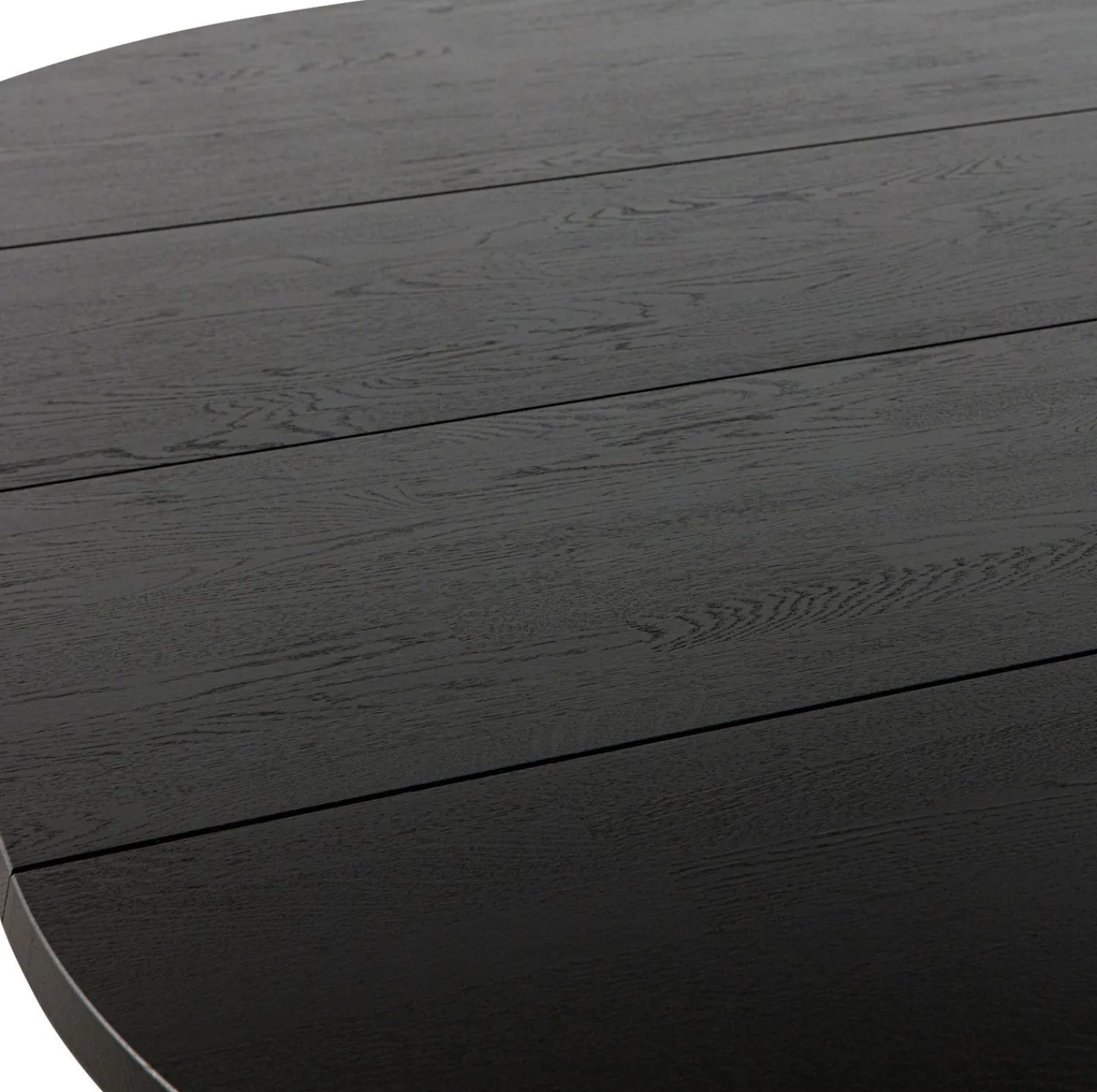 Houten Eettafels|Ronde Eettafels-WOOOD Lange Jan Eettafel Blacknight