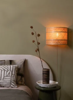 Wandlampen|Wandlampen-Good&Mojo Langkawi Wandlamp Natural