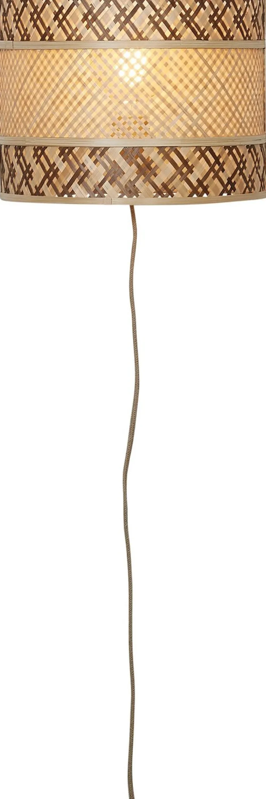 Wandlampen|Wandlampen-Good&Mojo Langkawi Wandlamp Natural, Brown