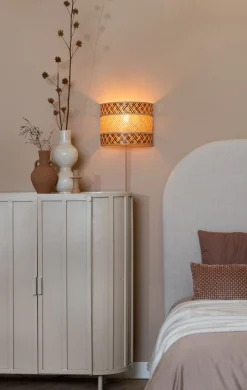 Wandlampen|Wandlampen-Good&Mojo Langkawi Wandlamp Natural, Brown