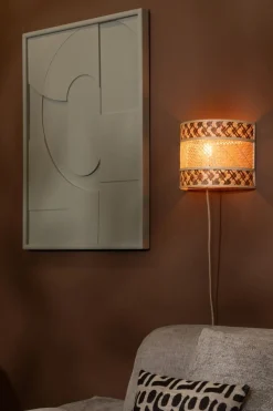 Wandlampen|Wandlampen-Good&Mojo Langkawi Wandlamp Natural, Brown