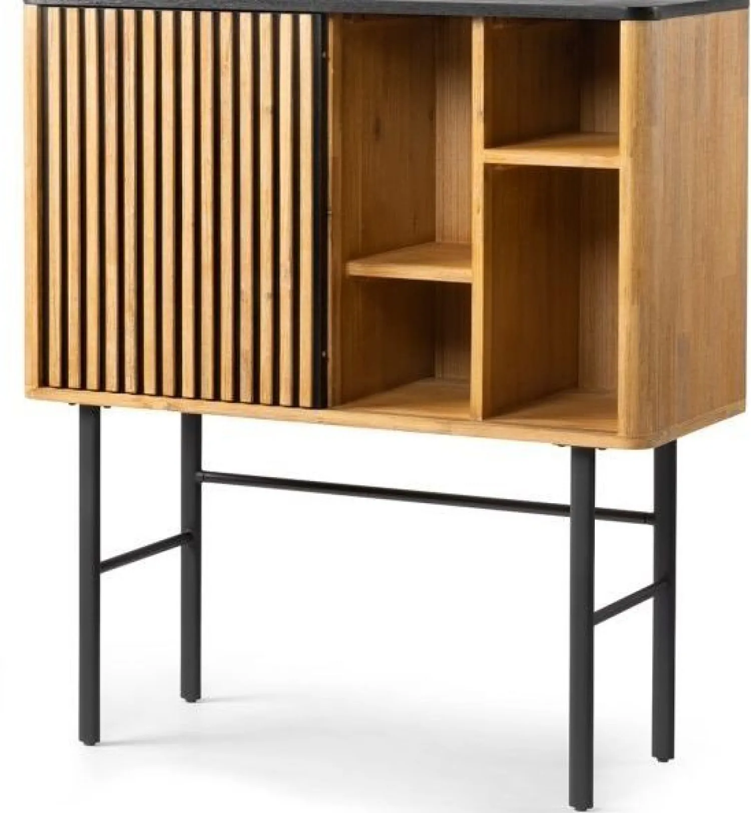 Dressoirs-Feelings Wonen Larvik Highboard Caramel