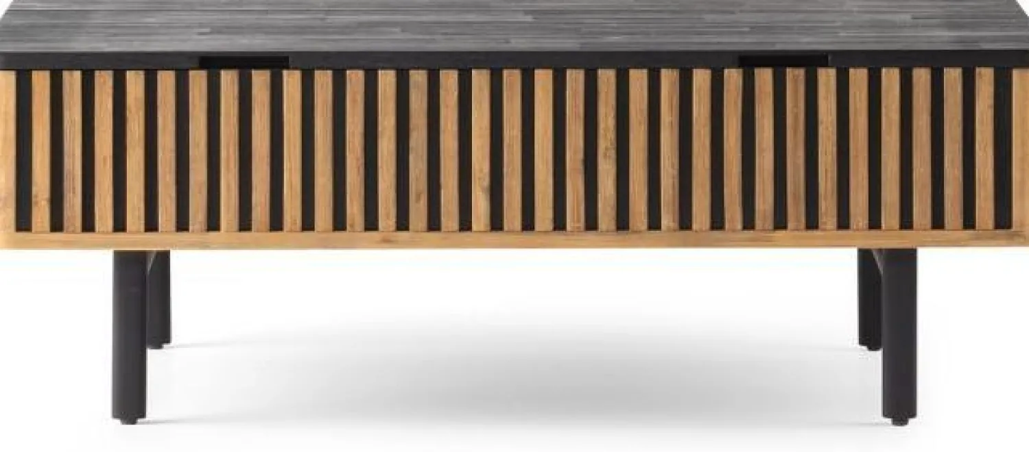 Houten Salontafels-Feelings Wonen Larvik Salontafel Caramel