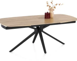 Uitschuifbare Eettafels-Henders en Hazel Lattina Eettafel Naturel