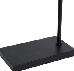 Industriële Vloerlampen|Vloerlampen-Lucide Leanne Vloerlamp Zwart