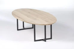 Houten Salontafels|Ovale Salontafels-Eijerkamp Collectie Lecce Salontafel Eiken