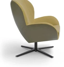 Draaifauteuils-Bree's New World Legendary Fauteuil Groen