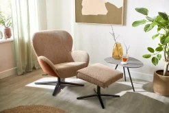 Draaifauteuils-Bree's New World Legendary Fauteuil Groen