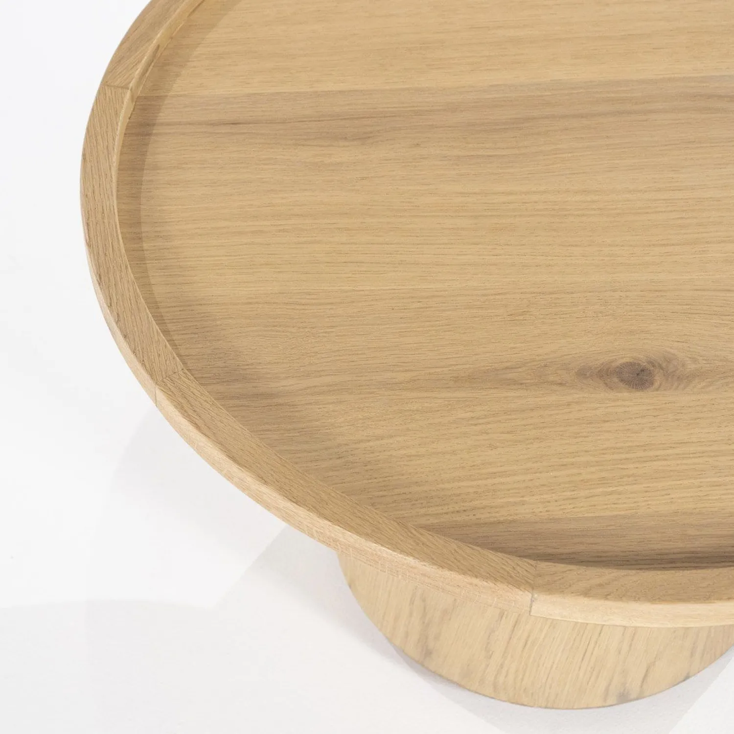 Ronde Salontafels-Eleonora Leia Salontafel Naturel