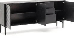 Dressoirs-Kave Home Lenon Dressoir Zwart