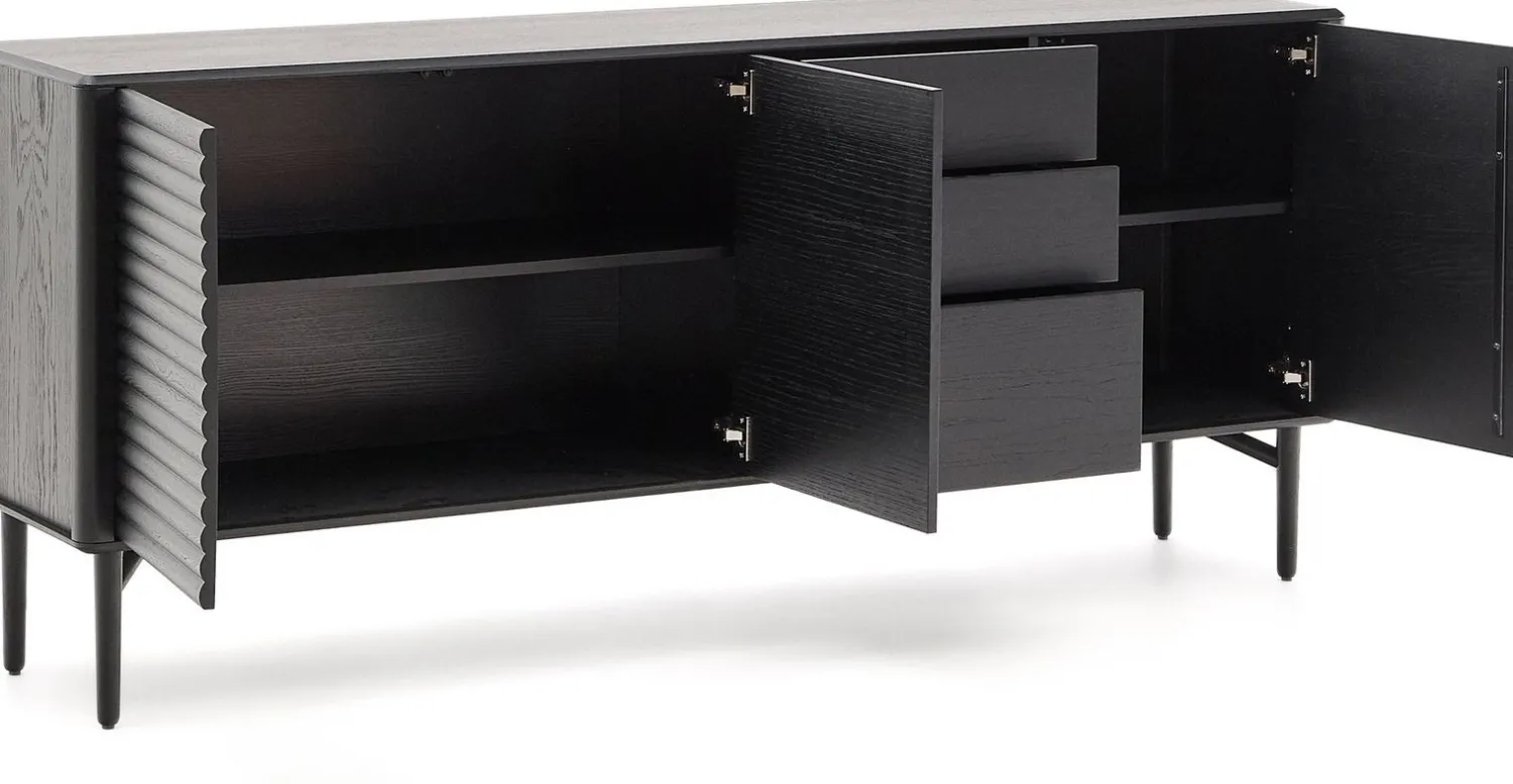 Dressoirs-Kave Home Lenon Dressoir Zwart