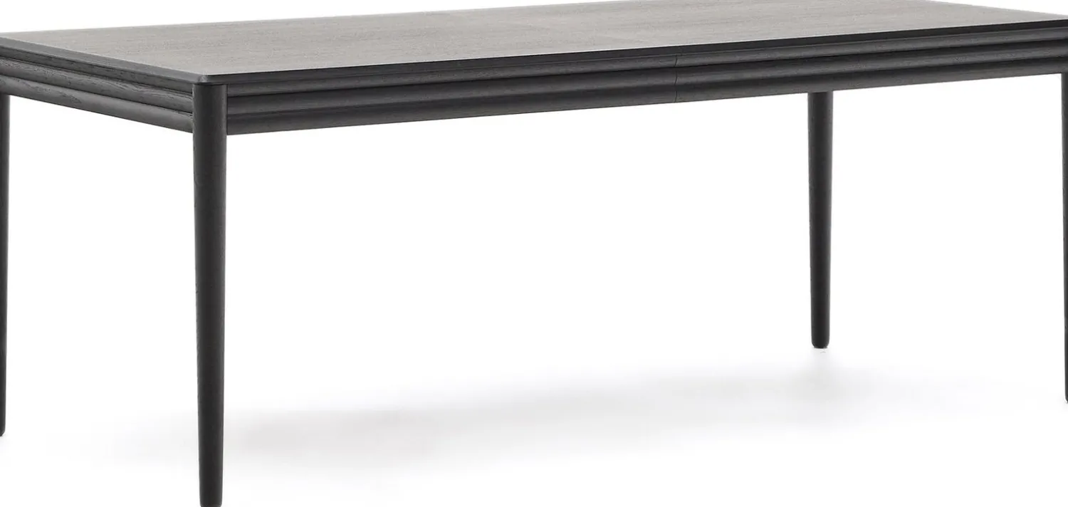 Houten Eettafels-Kave Home Lenon Eettafel Zwart