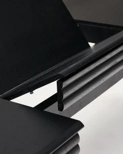 Houten Eettafels-Kave Home Lenon Eettafel Zwart