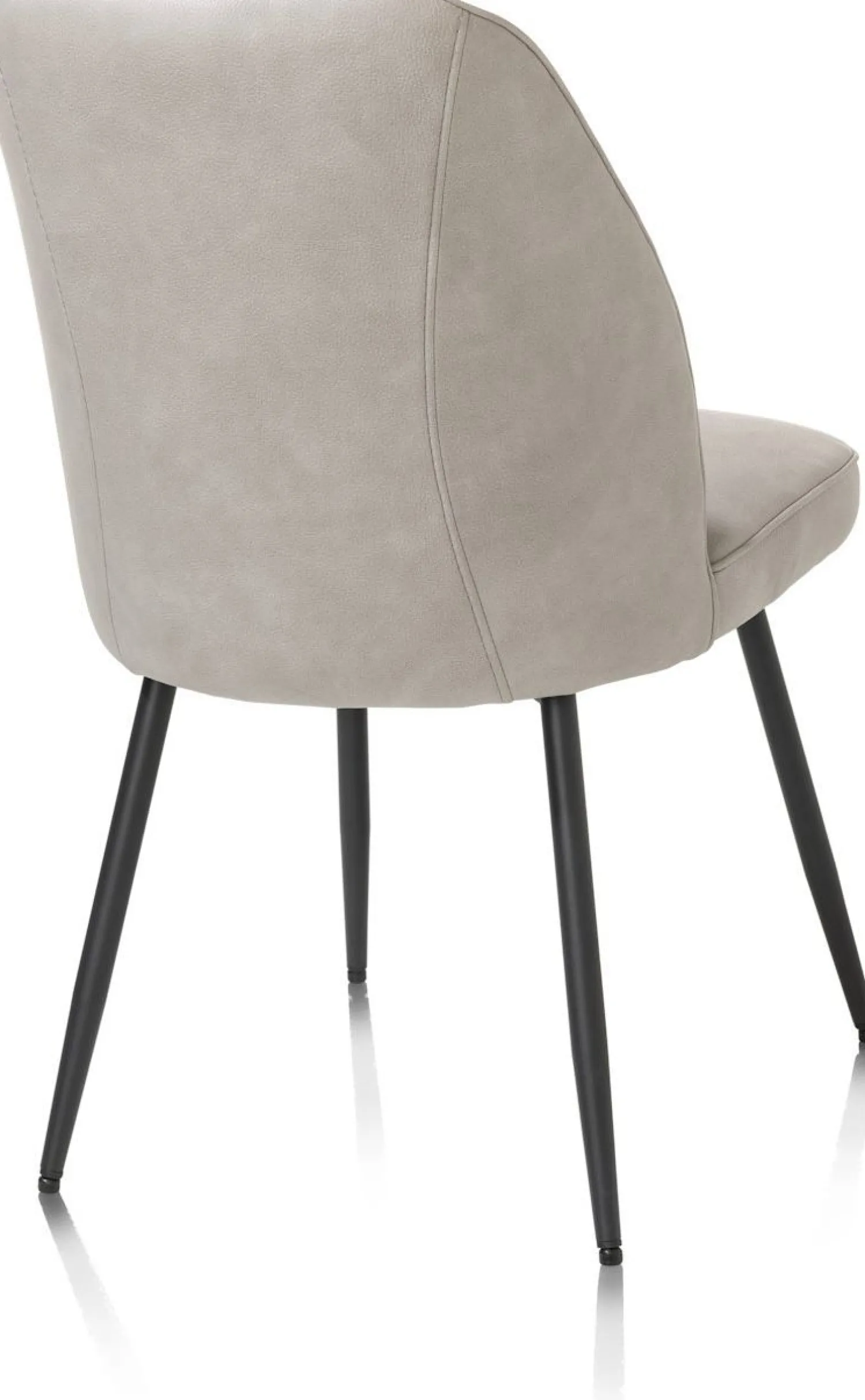Eetkamerstoelen Zonder Armleuning-Henders en Hazel Leo Eetkamerstoel Lichtgrijs