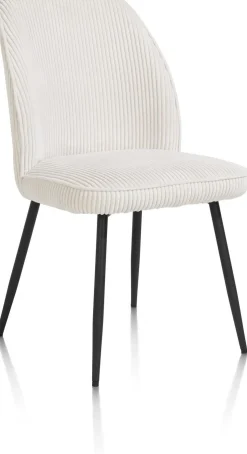 Eetkamerstoelen Zonder Armleuning-Henders en Hazel Leonidas Eetkamerstoel Creme