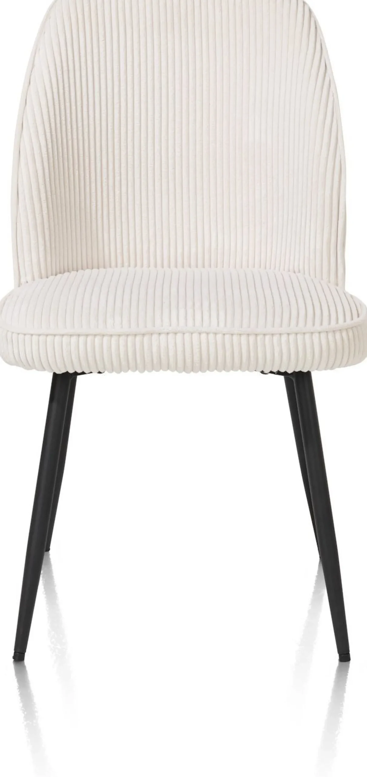 Eetkamerstoelen Zonder Armleuning-Henders en Hazel Leonidas Eetkamerstoel Creme
