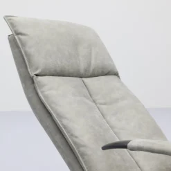 Draaifauteuils|Relaxfauteuils-Trendhopper Lerum Fauteuil Grey, Petrol