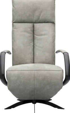 Draaifauteuils|Relaxfauteuils-Trendhopper Lerum Fauteuil Grey, Petrol