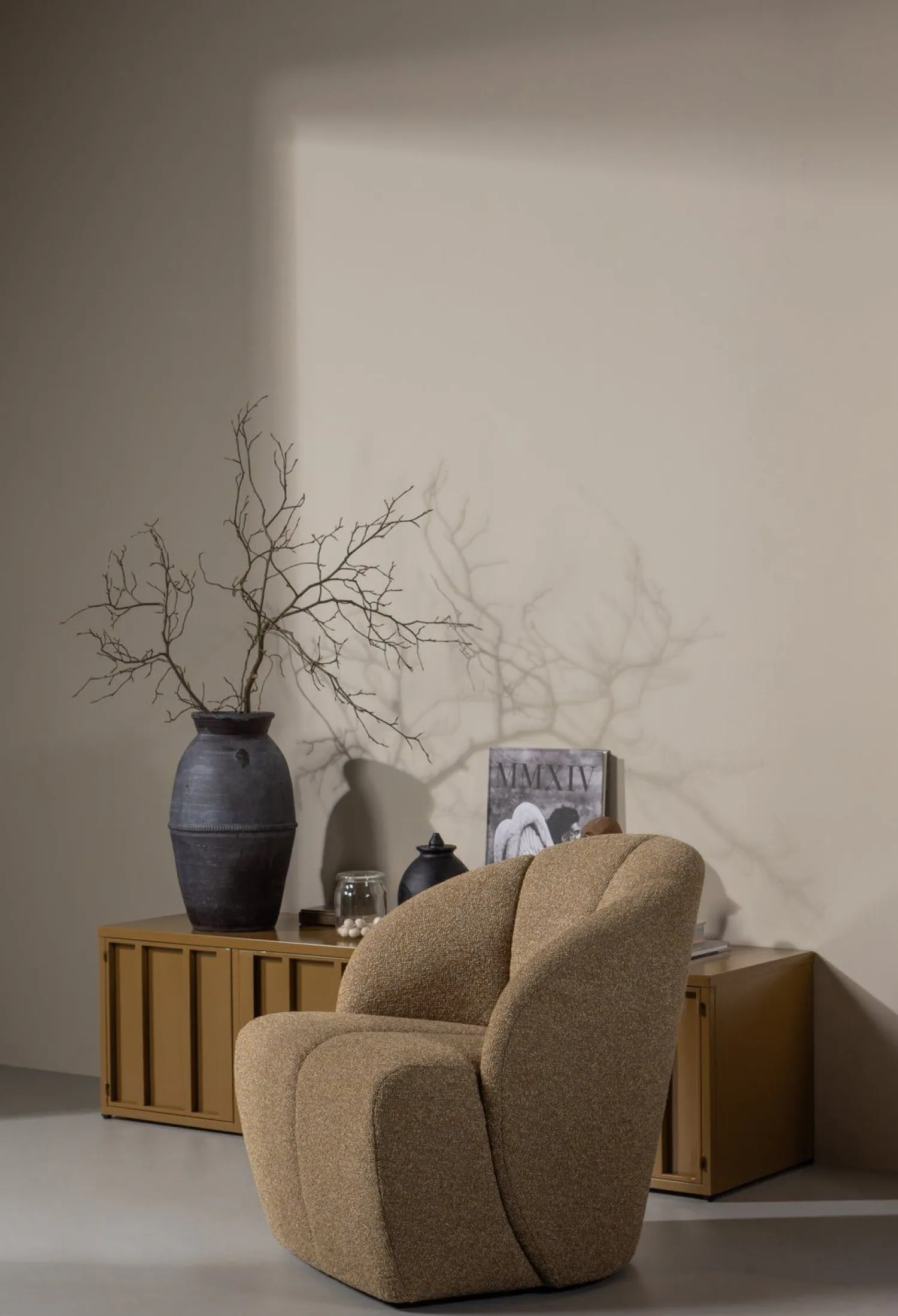 Tv-Meubels-WOOOD Level Tv-meubel Honey Yellow
