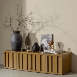 Tv-Meubels-WOOOD Level Tv-meubel Honey Yellow