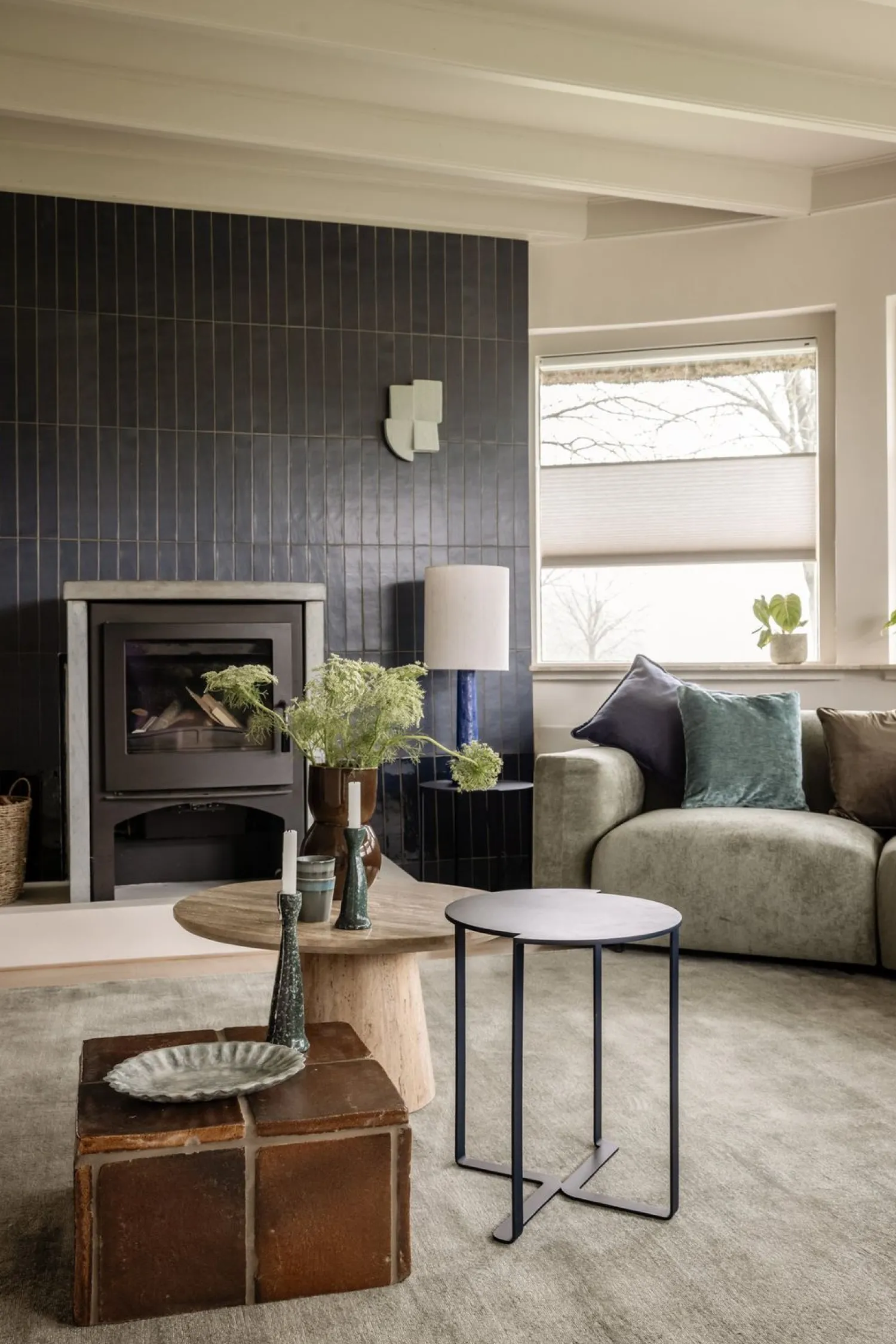 Wanddecoraties-HKLIVING Levels Wanddecoratie Groen