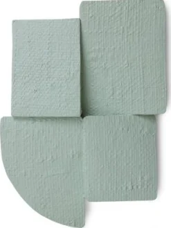 Wanddecoraties-HKLIVING Levels Wanddecoratie Groen