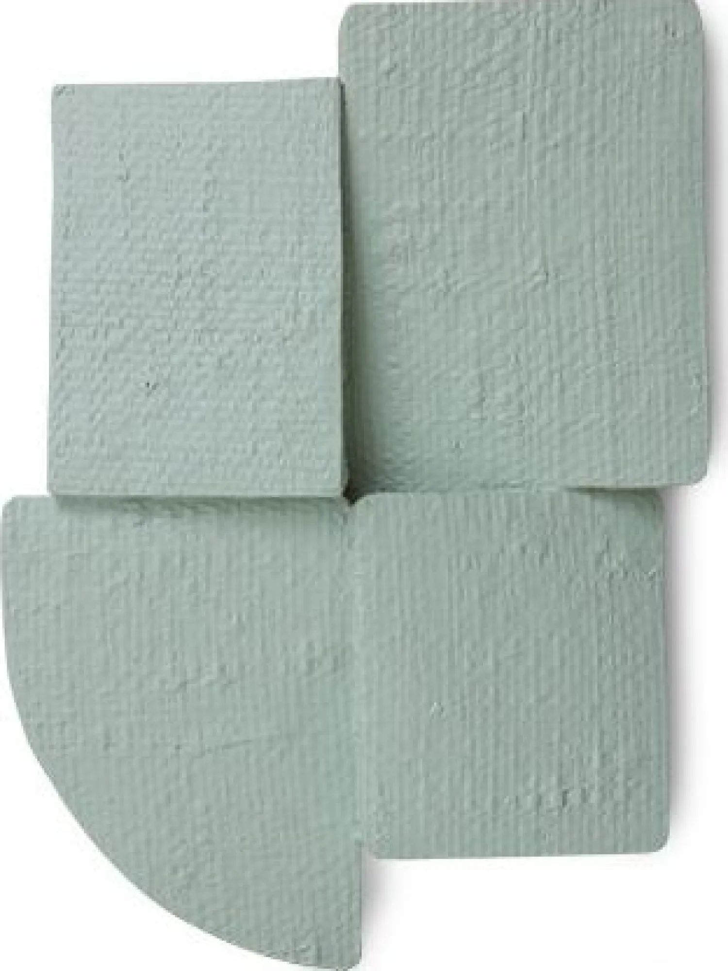 Wanddecoraties-HKLIVING Levels Wanddecoratie Groen