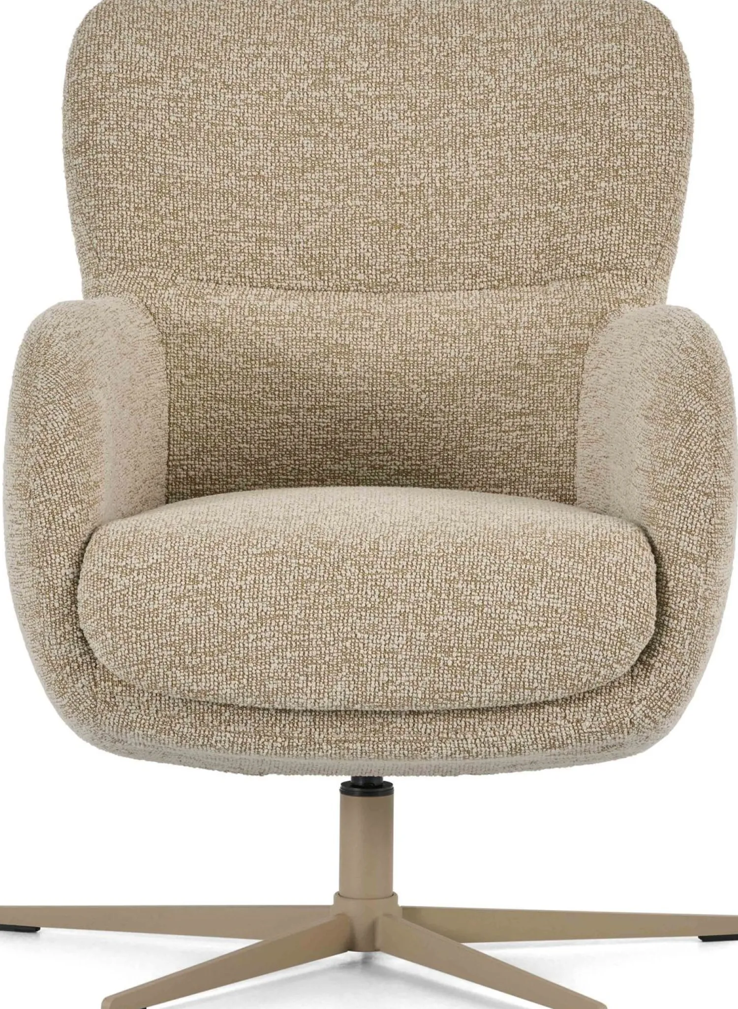 Draaifauteuils-Montèl Levi Laag Fauteuil Sand