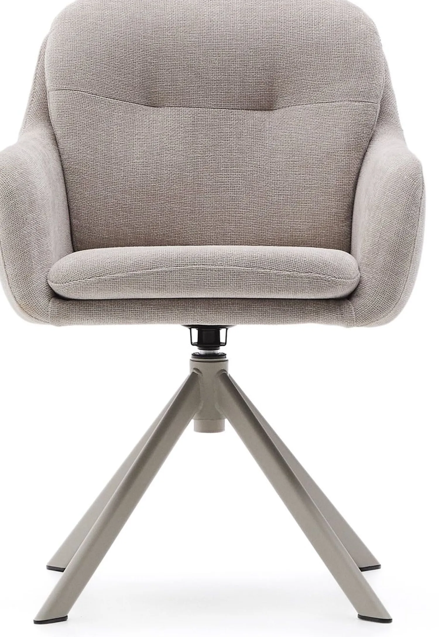 Eetkamerstoelen Met Armleuning-Kave Home Lexa Eetkamerstoel Beige
