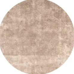 Vloerkleden|Ronde Vloerkleden-Trendhopper Leya Rond Vloerkleed Zand