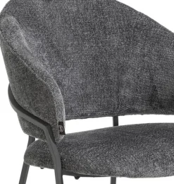 Eetkamerstoelen Met Armleuning-Henders en Hazel Leyla Armstoel Antraciet
