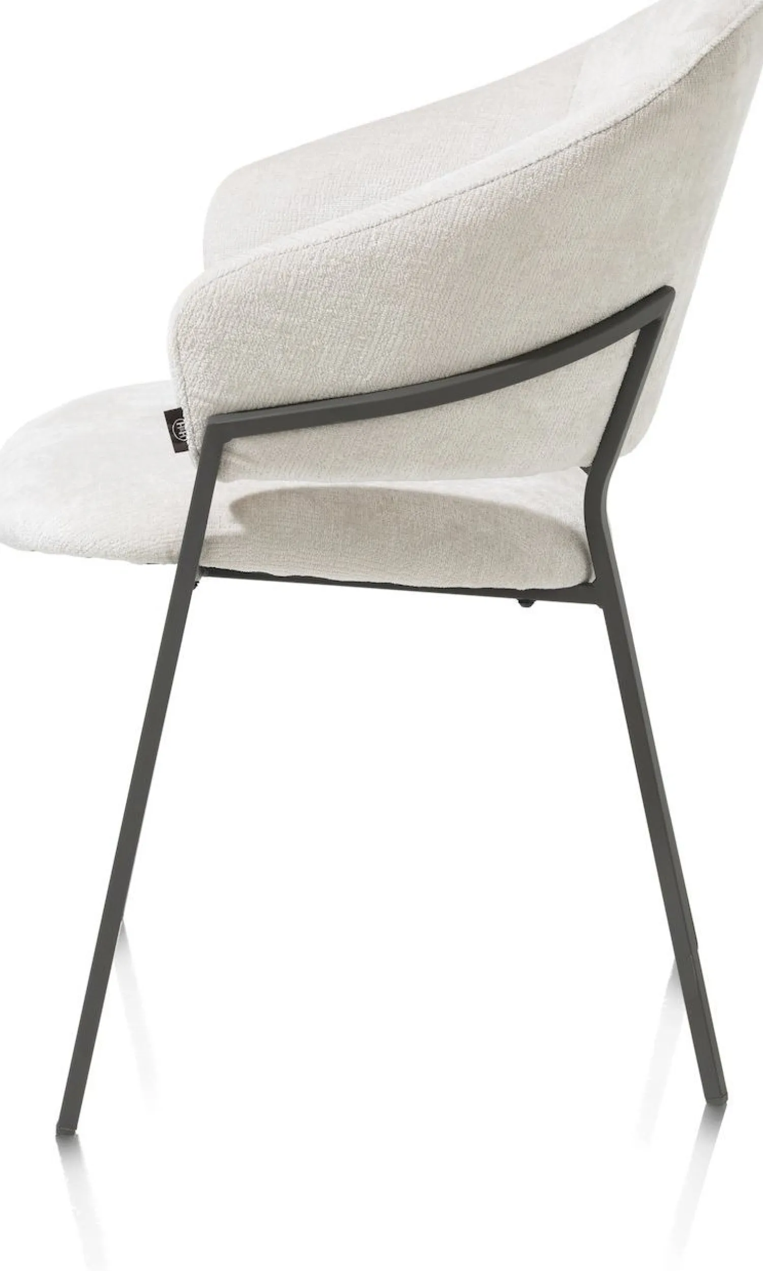 Eetkamerstoelen Met Armleuning-Henders en Hazel Leyla Armstoel Creme