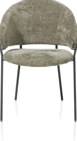 Eetkamerstoelen Met Armleuning-Henders en Hazel Leyla Armstoel Groen