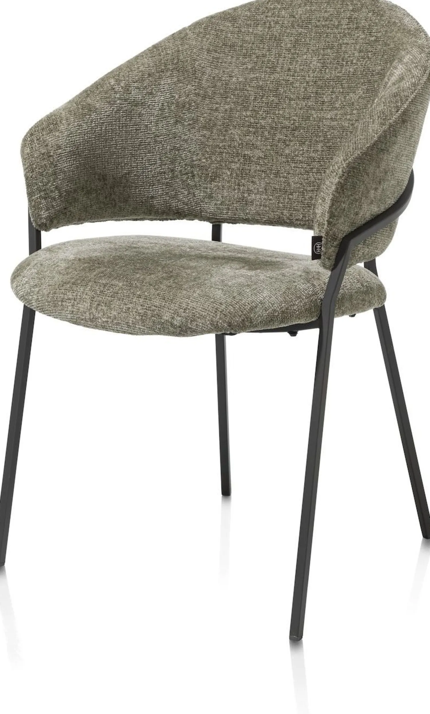 Eetkamerstoelen Met Armleuning-Henders en Hazel Leyla Armstoel Groen