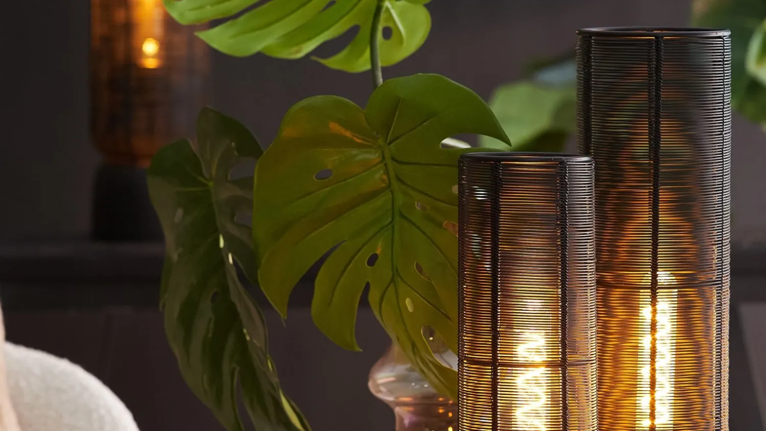 Tafellampen|Tafellampen-Trendhopper Lezura Tafellamp Mat Zwart