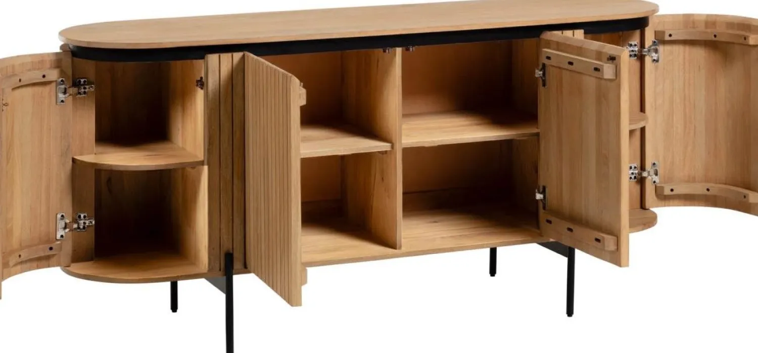 Dressoirs-Kave Home Licia Dressoir Naturel