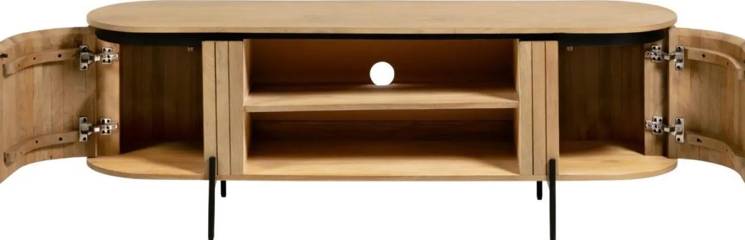 Tv-Meubels-Kave Home Licia Tv-meubel Naturel