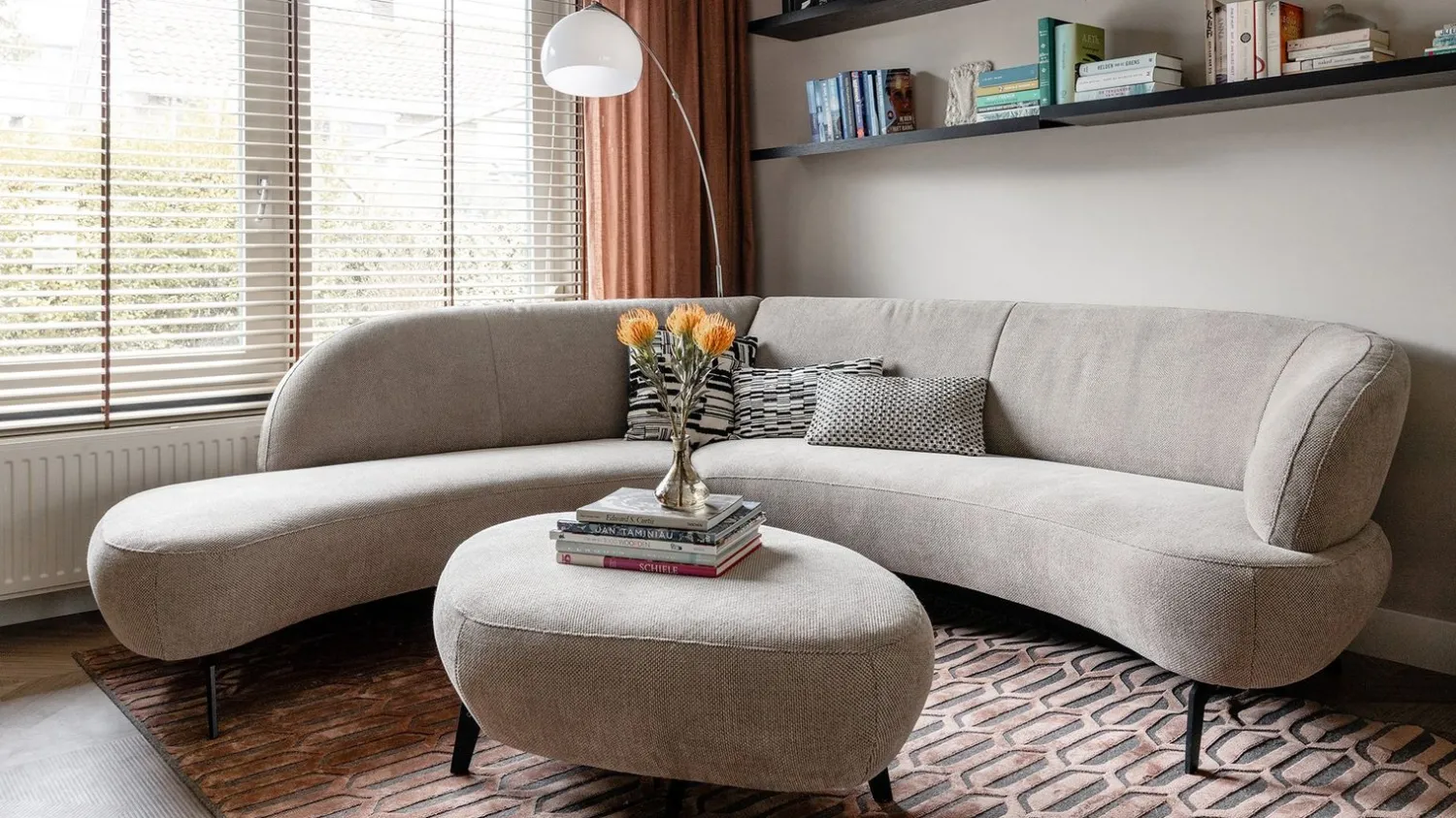 Poefjes & Krukjes|Hockers-Trendhopper Limana Hocker Naturel
