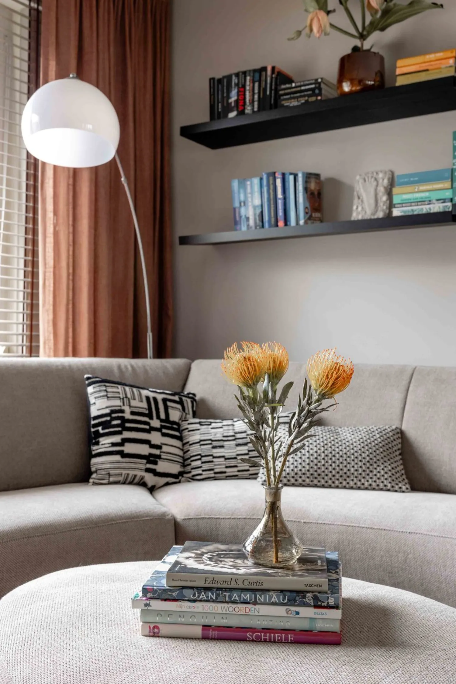 Poefjes & Krukjes|Hockers-Trendhopper Limana Hocker Naturel