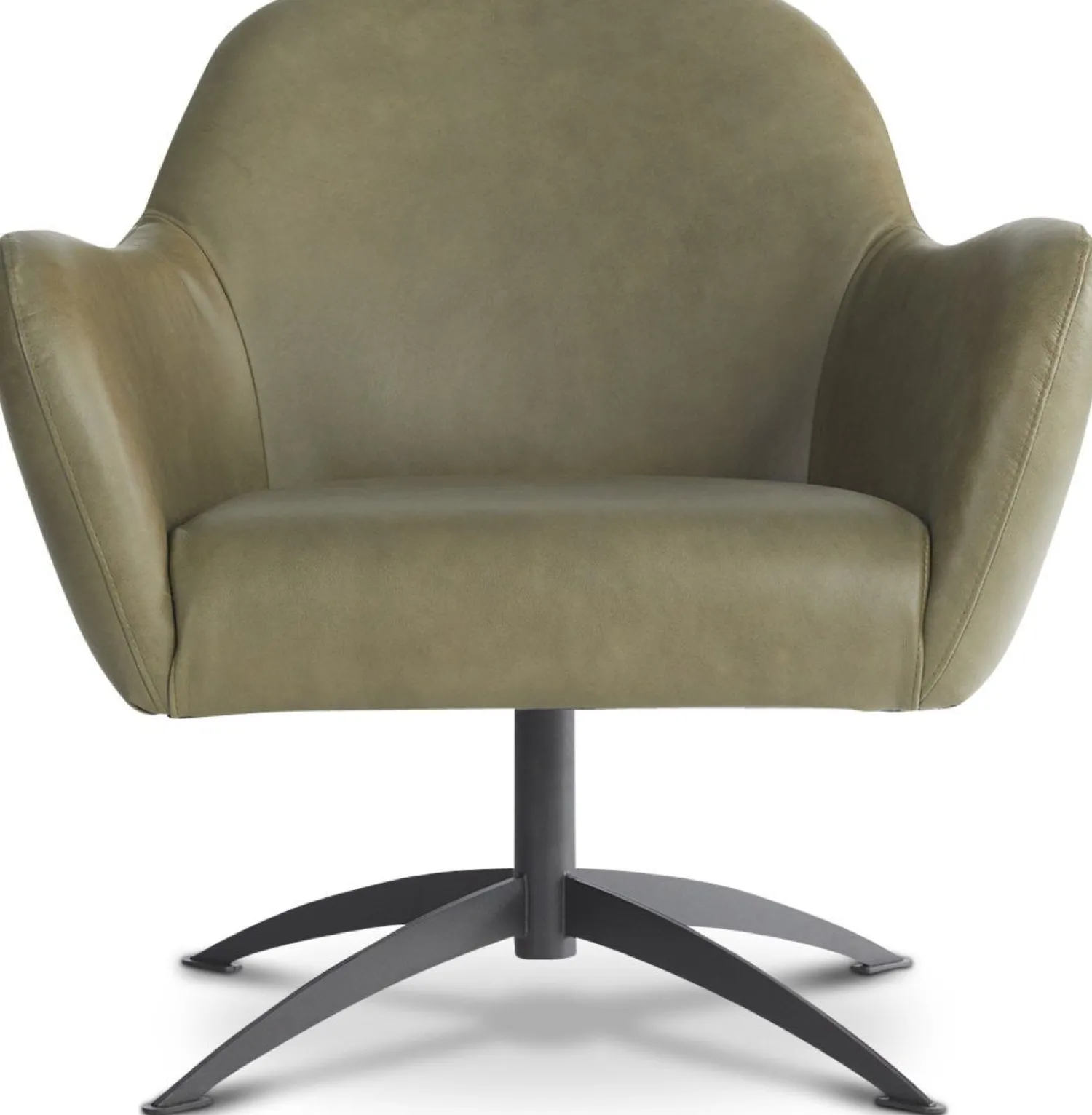 Draaifauteuils-Eijerkamp Collectie Limoni Fauteuil Green