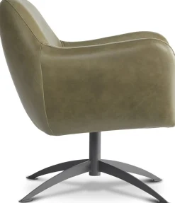 Draaifauteuils-Eijerkamp Collectie Limoni Fauteuil Green