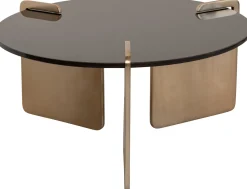 Ronde Salontafels-Urban Nature Culture Linn Salontafel Rosegoud
