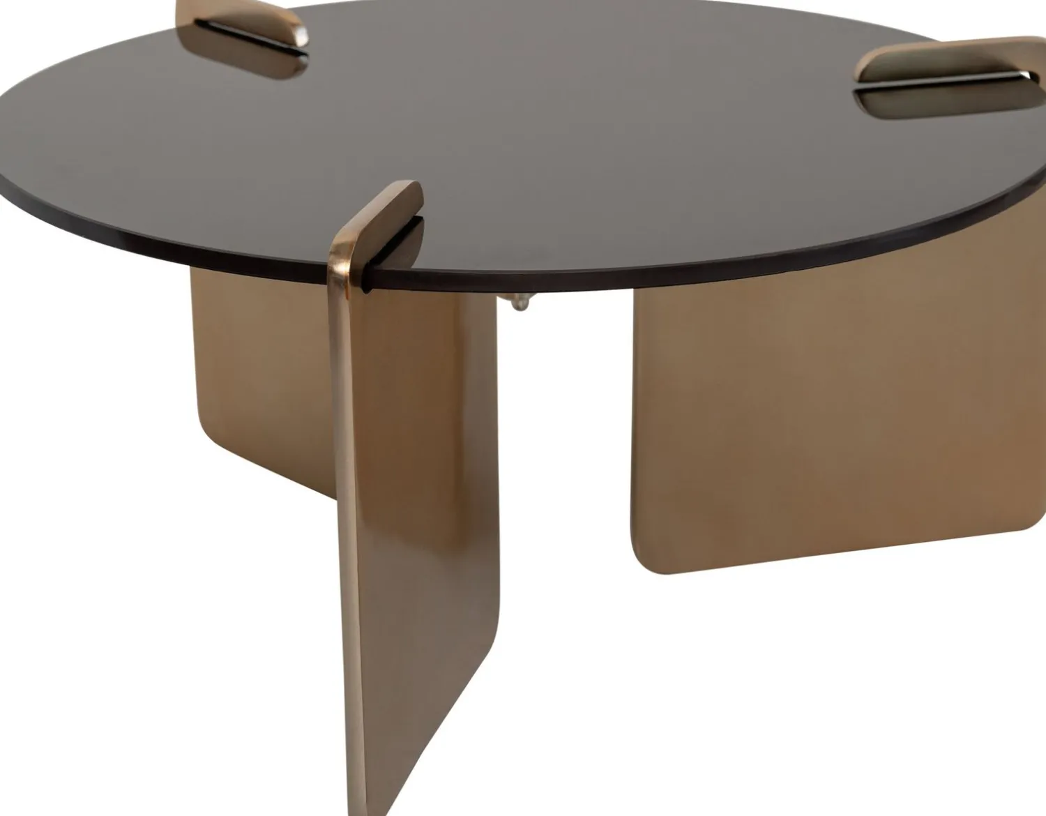 Ronde Salontafels-Urban Nature Culture Linn Salontafel Rosegoud