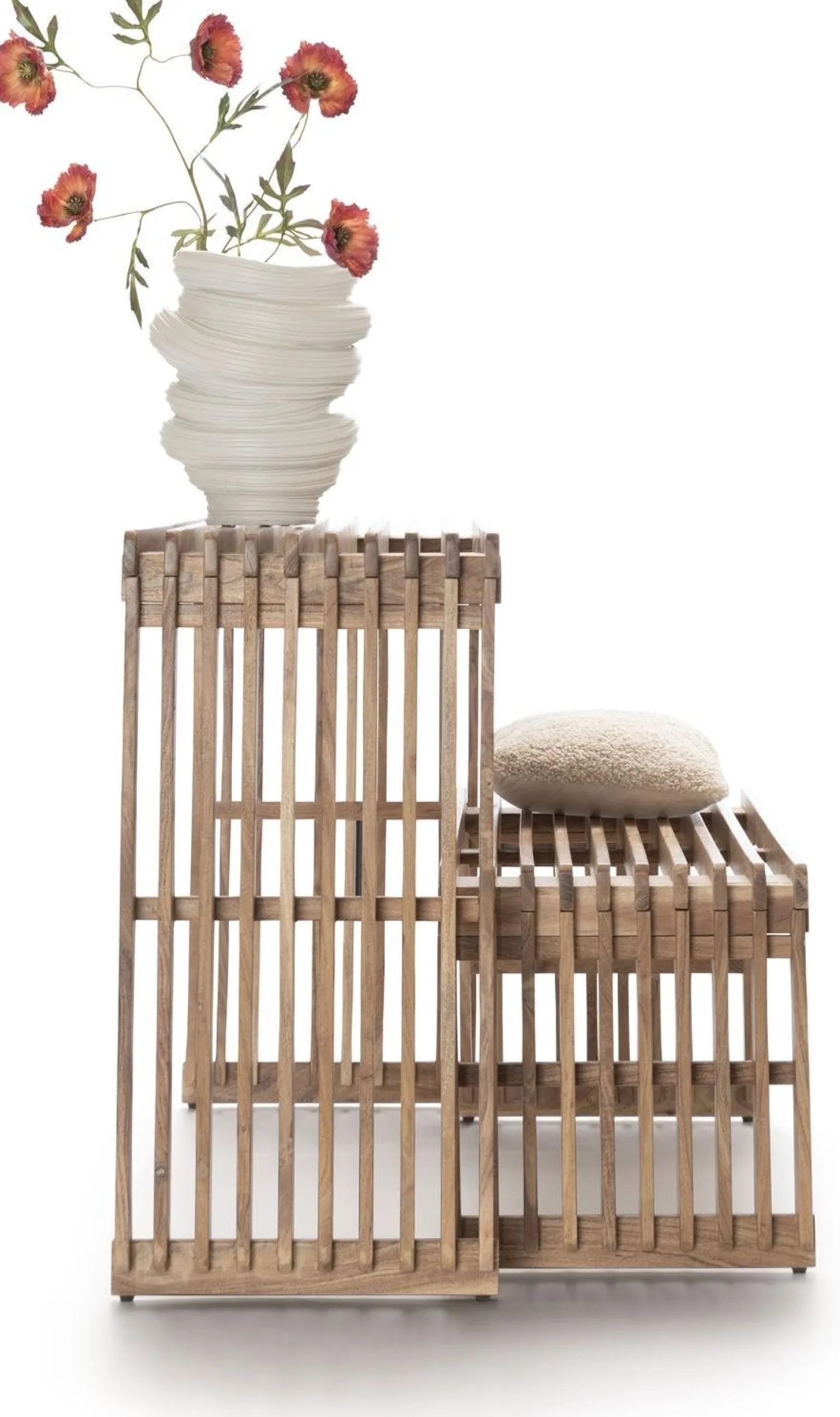 Dressoirs-COCO maison Lino Wandtafel Naturel, Bruin