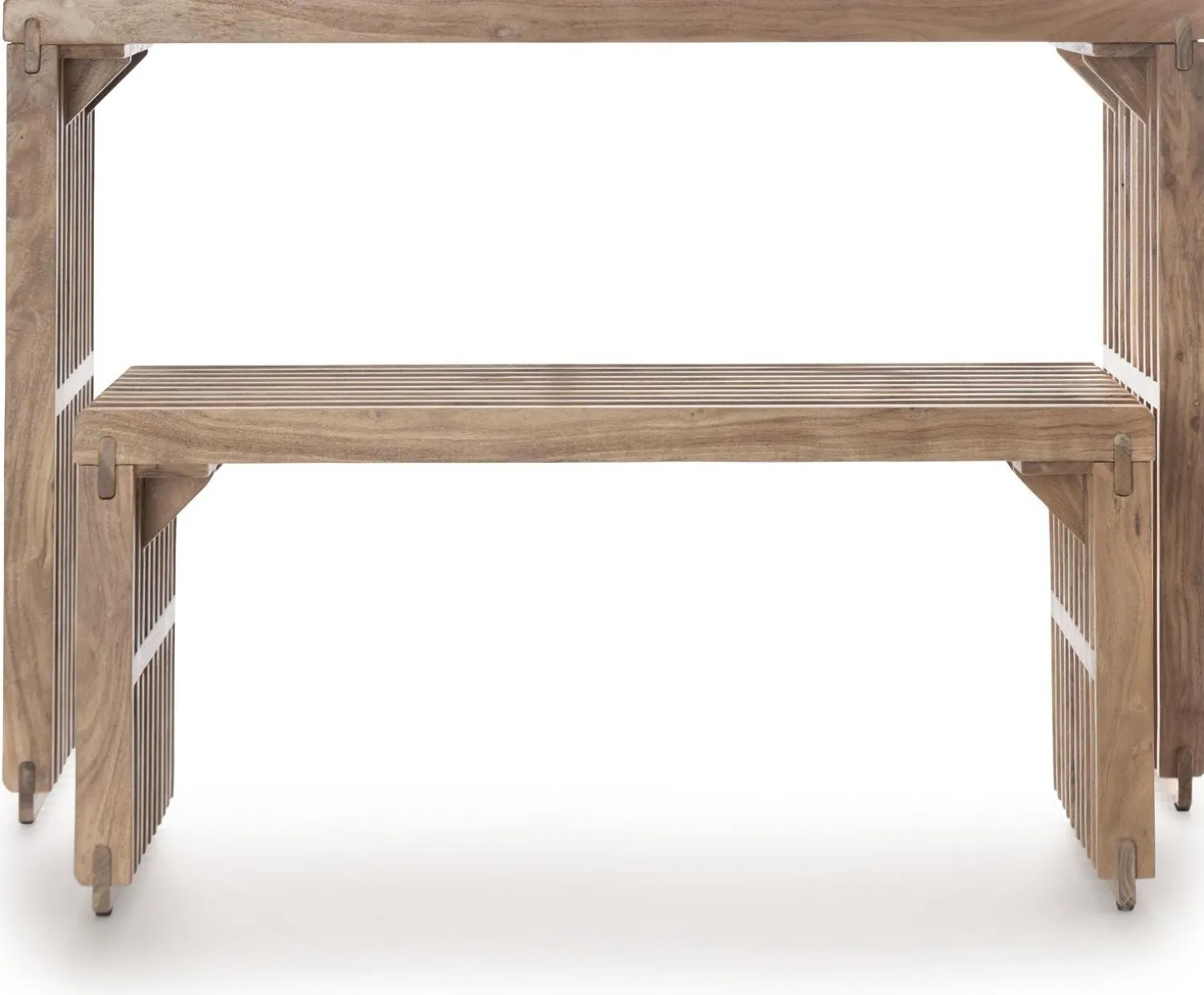 Dressoirs-COCO maison Lino Wandtafel Naturel, Bruin