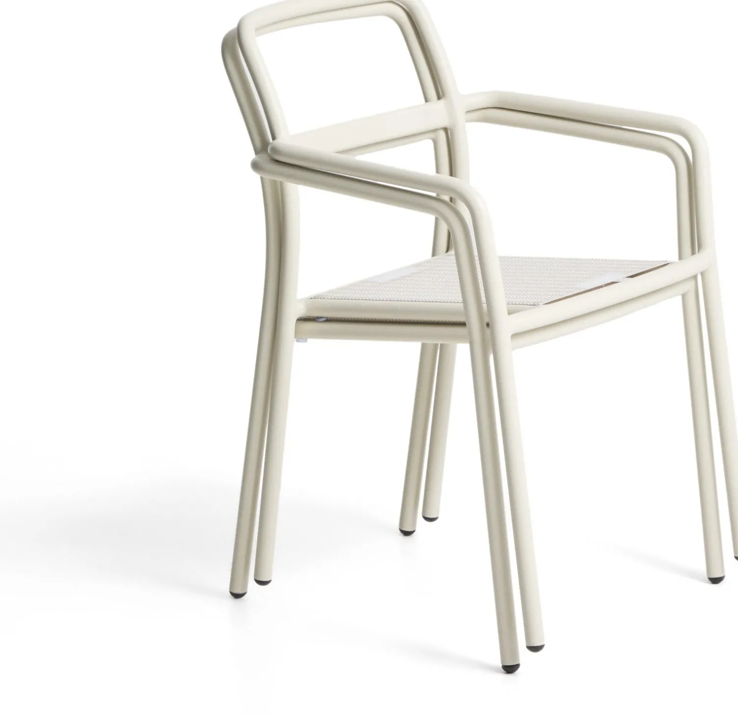 Tuinstoelen-Kave Home Linosa Tuinstoel Beige