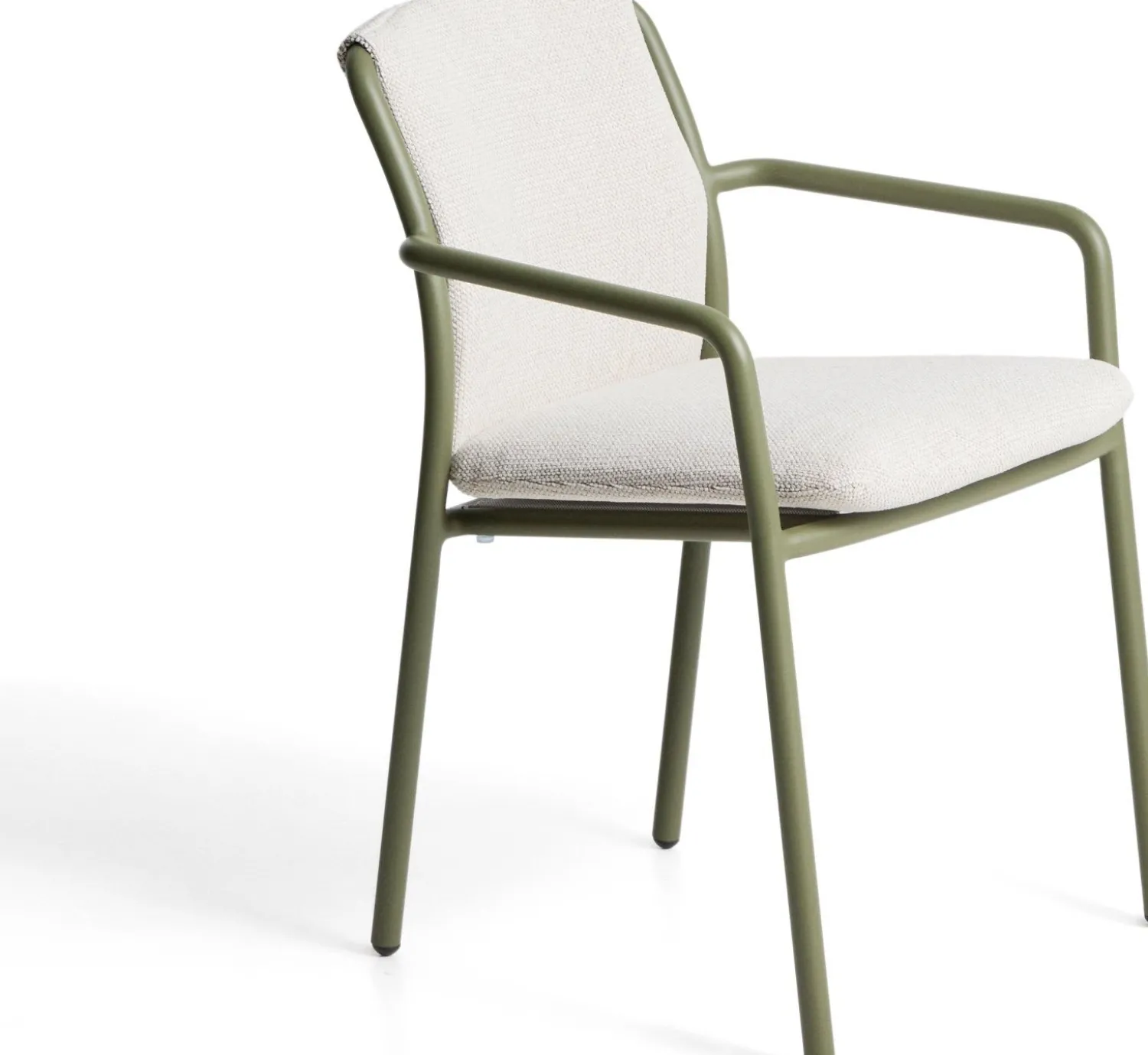 Tuinstoelen-Kave Home Linosa Tuinstoel Groen, Beige