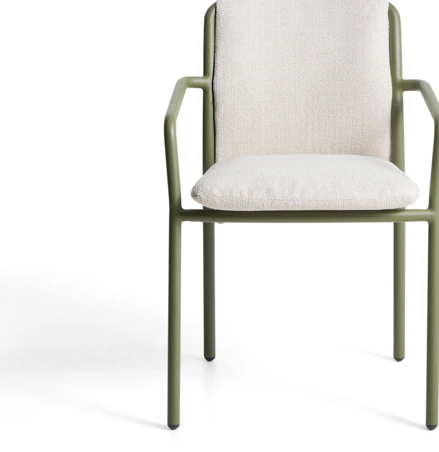 Tuinstoelen-Kave Home Linosa Tuinstoel Groen, Beige